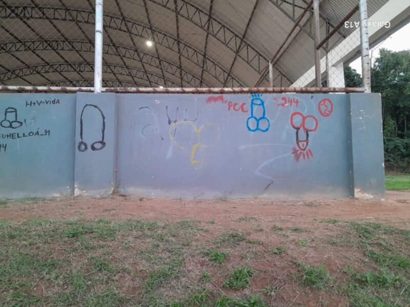 Quadra do Bairro Paineiras é alvo de vandalismo e preocupa moradores