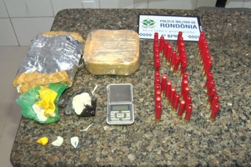 Núcleo de inteligência da PM desmantela ponto de tráfico no Teixeirão e prende suspeito em Cacoal