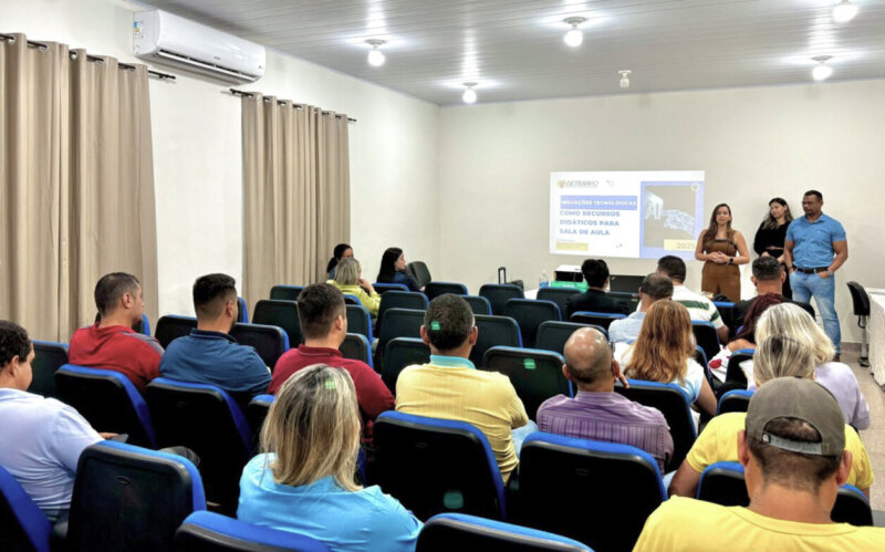 Instrutores de trânsito de Guajará-Mirim e Ariquemes são capacitados com práticas pedagógicas