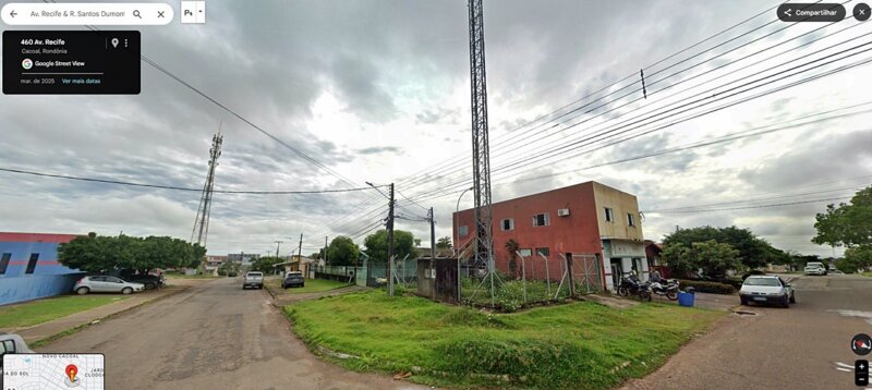 Fio de alta tensão solto da Energisa provoca incêndio no bairro Novo Cacoal