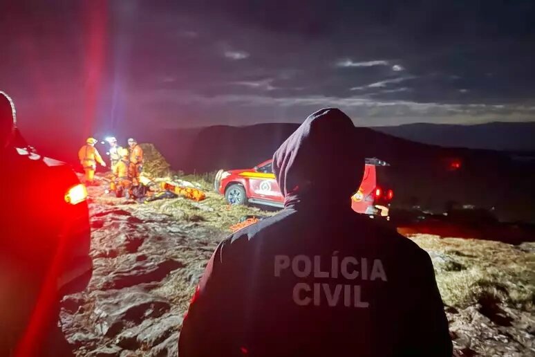 Criança que caiu de cânion no RS é encontrada morta 10 horas após queda