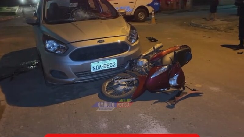 Grave acidente no bairro Alpha Park expõe alta incidência de violência no trânsito em Cacoal