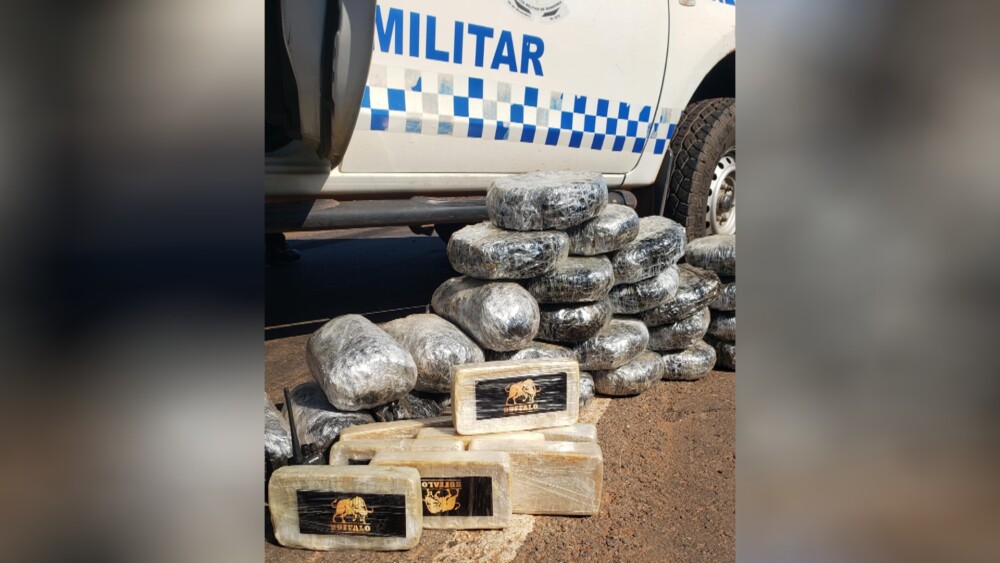 Acidente revela carga milionária de drogas e leva à prisão de traficantes em Cacoal