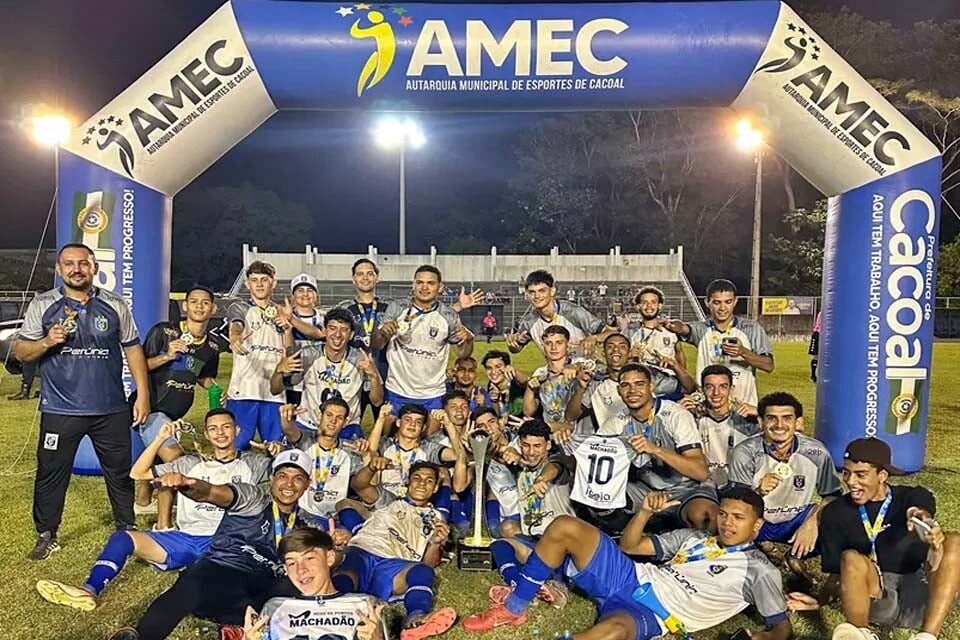 União Cacoalense conquista o Campeonato Sub-20 Rondoniense em meio a tumulto pós-jogo