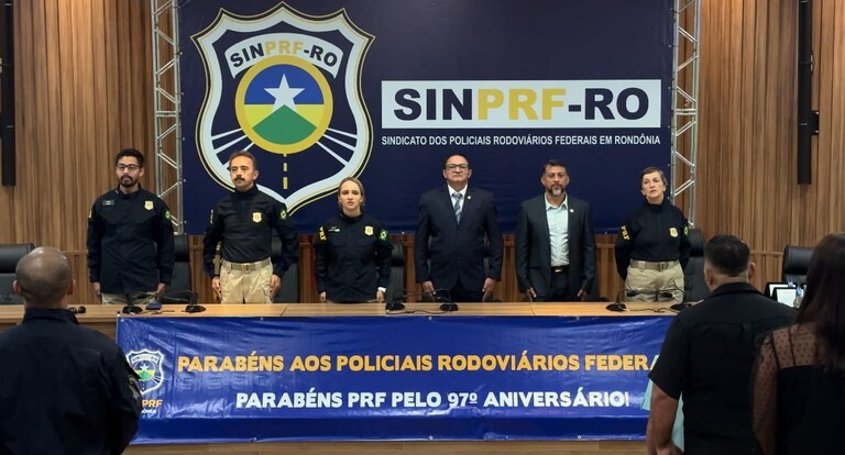 PRF celebra aniversário com homenagens a servidores e familiares em Porto Velho