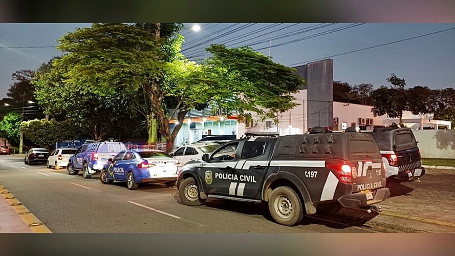 Megaoperação policial mira 12 pontos de tráfico em Ouro Preto do Oeste