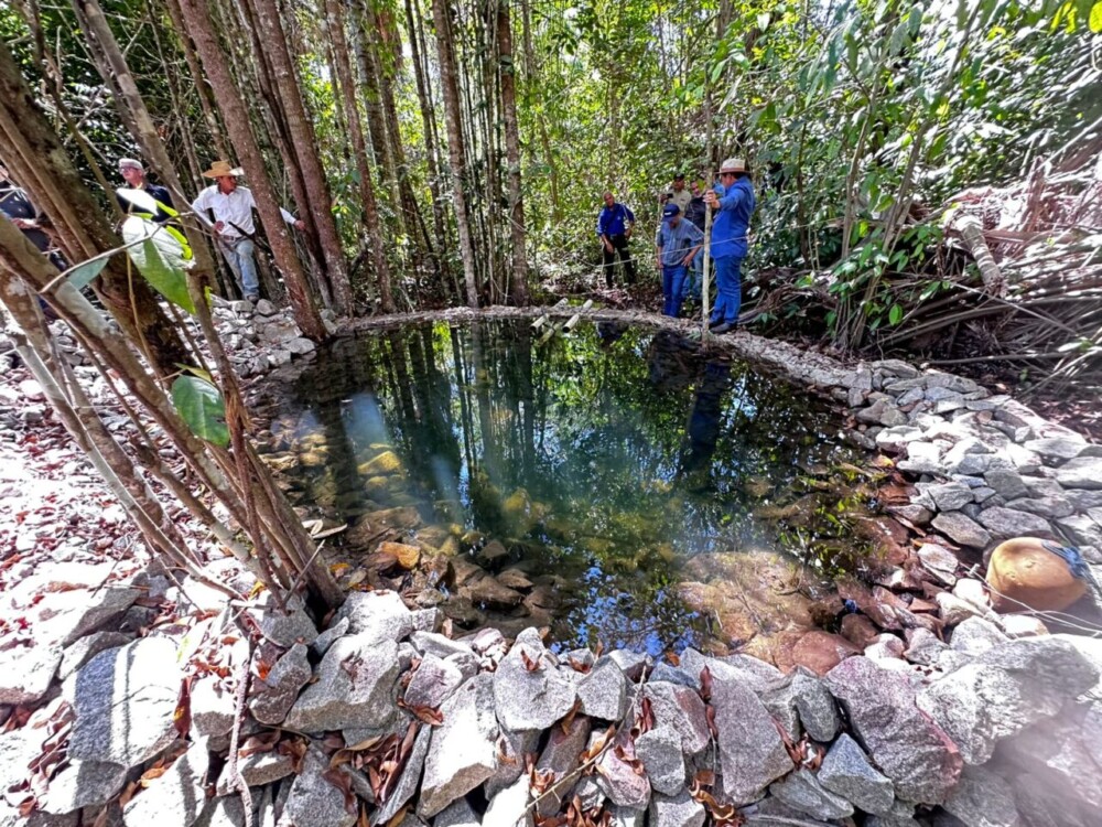 Governo de RO realiza visita técnica ao Projeto de Desenvolvimento Sustentável da Bacia do Rio Palmeiras