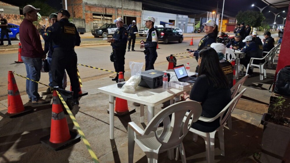 Talonário eletrônico começa a ser utilizado na fiscalização de trânsito no Cone Sul de Rondônia