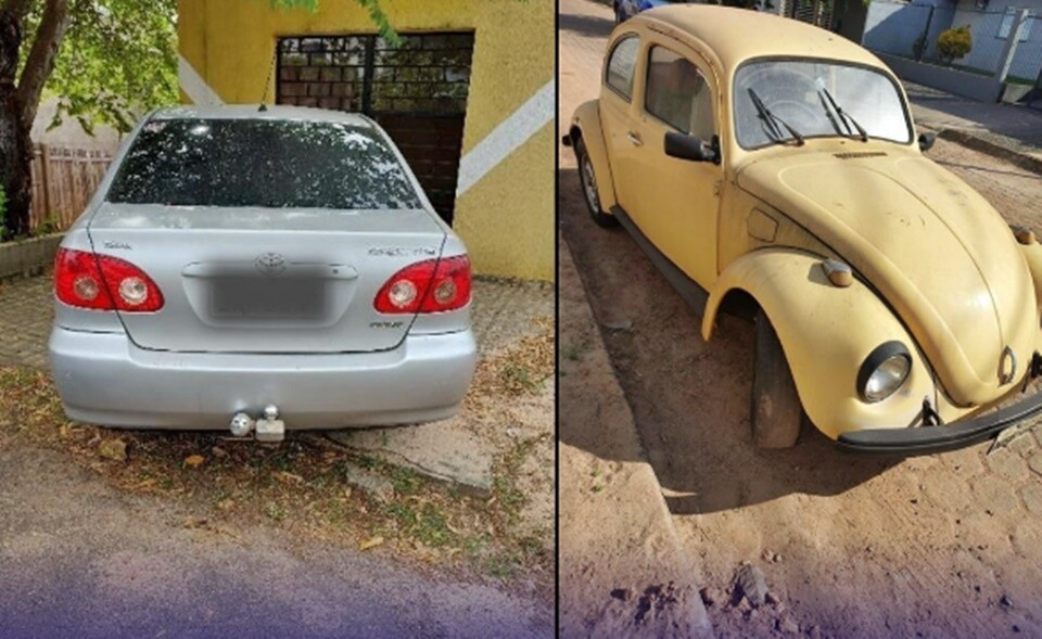 Polícia Militar recupera dois veículos em Cacoal durante cumprimento de mandados judiciais