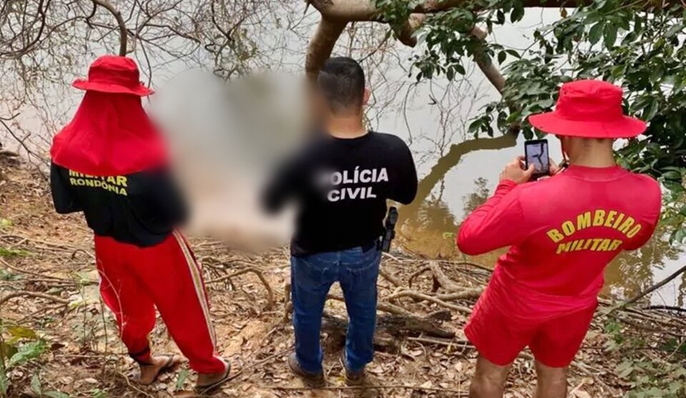 Corpo é encontrado boiando no Rio Pimenta, em Pimenta Bueno, RO