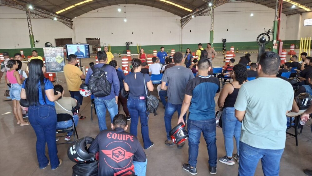 Candidatos à primeira habilitação são inseridos nas ações da Semana Nacional de Prevenção a Acidentes com Motociclistas