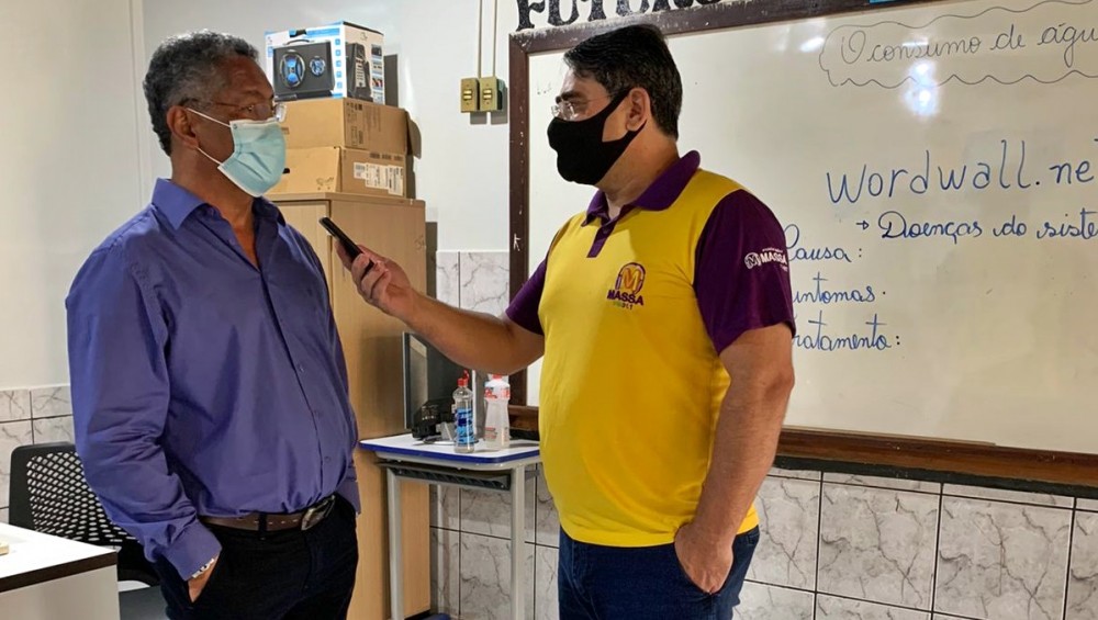 Suamy Vivecananda visita Jaru, RO e fala de mais de R$ 3 milhões em investimentos na educação estadual