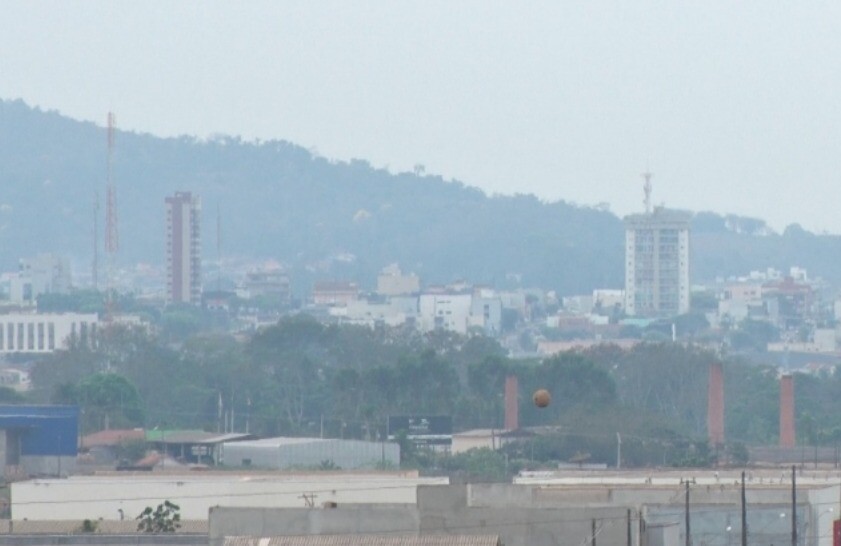 Nível de qualidade do ar em Cacoal varia entre ruim e insalubre no último fim de semana