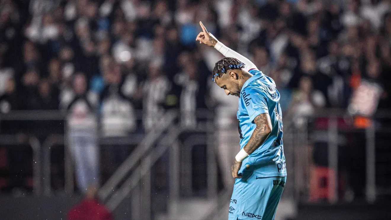 Neymar decide, Santos vence Juventude no Morumbis e deixa Z4 do Brasileirão