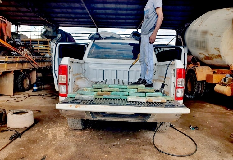 Jaruense é preso com caminhoneta recheada de cocaína, no Mato Grosso