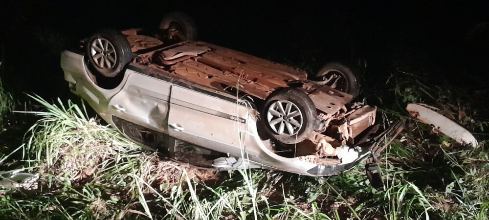 Radialista Isaías de Nazaré e esposa sofrem acidente na RO-470