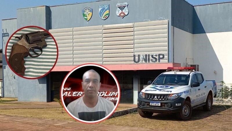 Homem procurado por tentativa de homicídio em Espigão do Oeste é preso com arma de fogo em Rolim de Moura