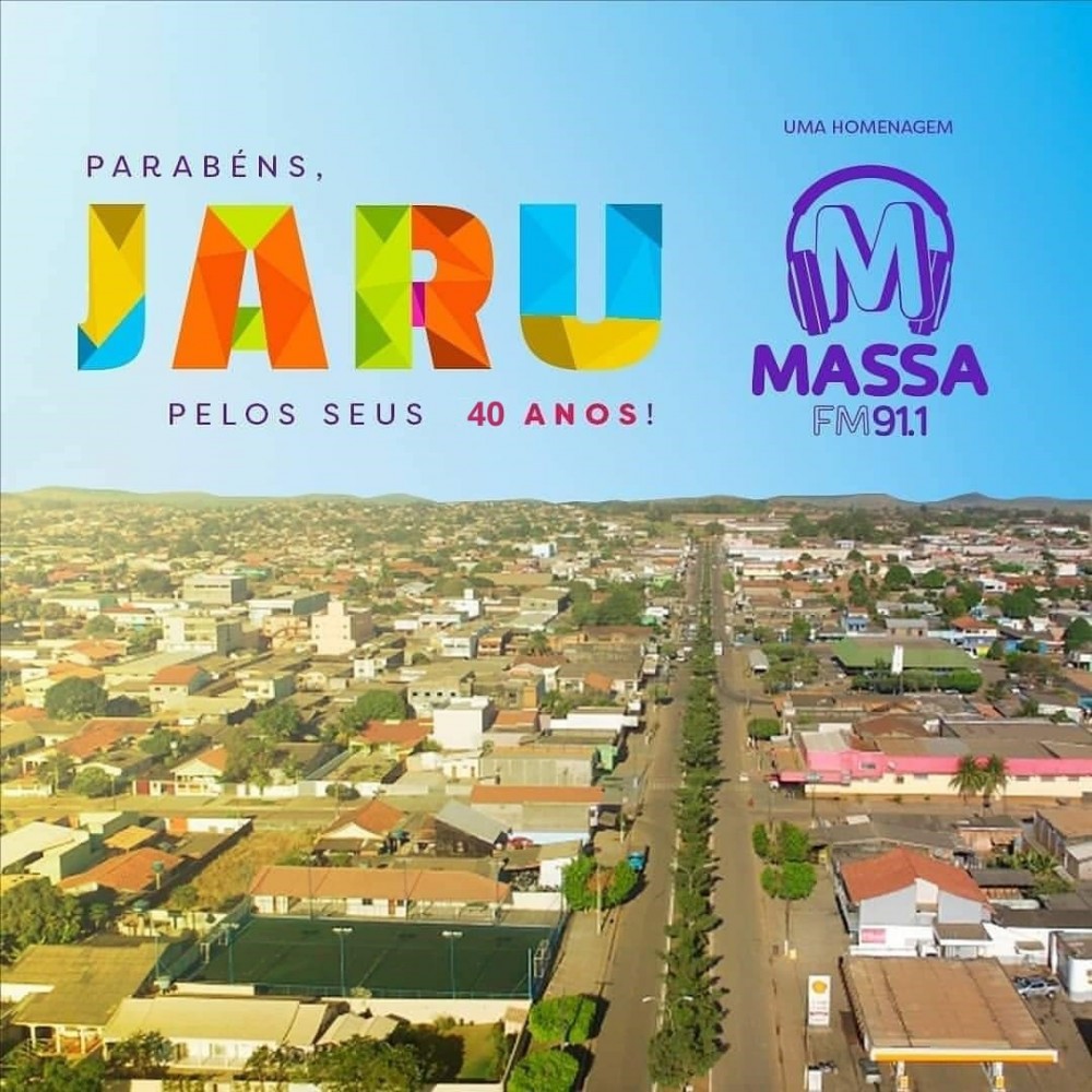 Veja o vídeo em homenagem aos 40 anos de Jaru, RO