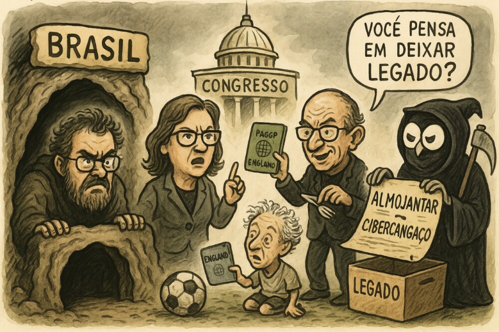 Brasil: um roteiro de tragicomédia em cinco atos