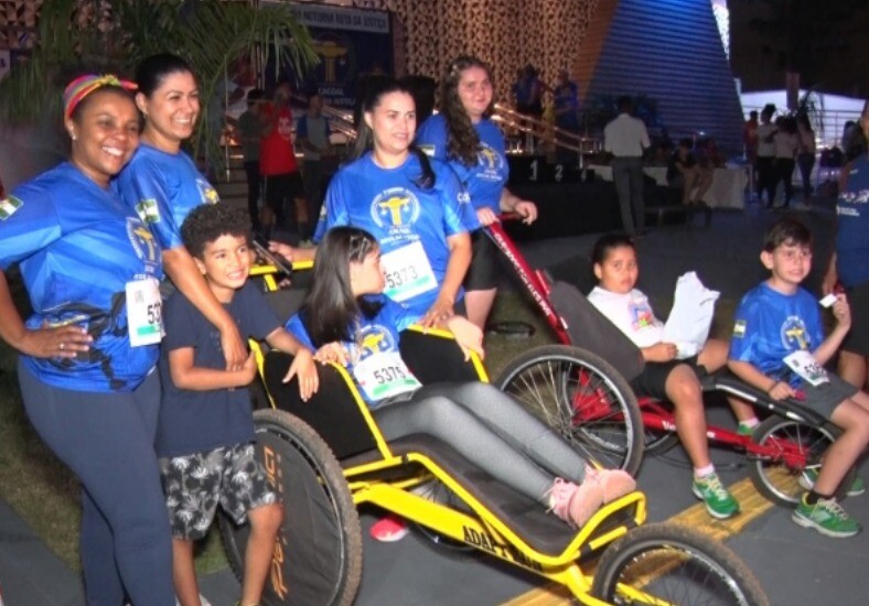 Noite de superação e inclusão: Cacoal realiza 1ª Corrida Noturna Rota da Justiça