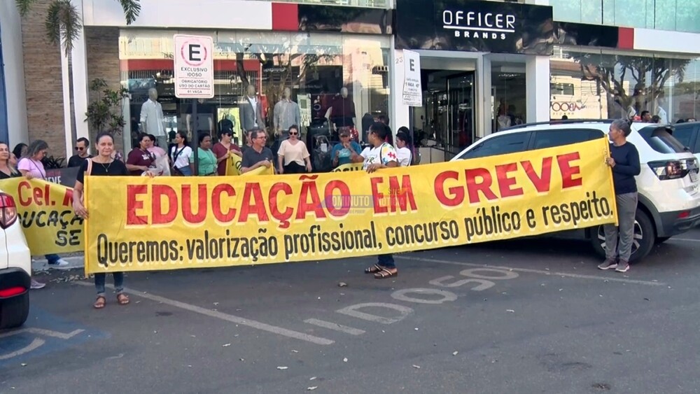 Greve dos professores em Rondônia enfrenta divisão interna