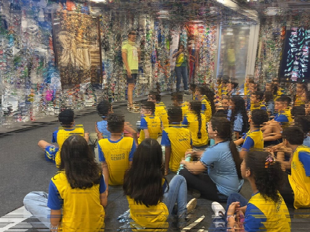 Último dia em Porto Velho: crianças se despedem do projeto “Lixúria”, realizado com apoio da Energisa