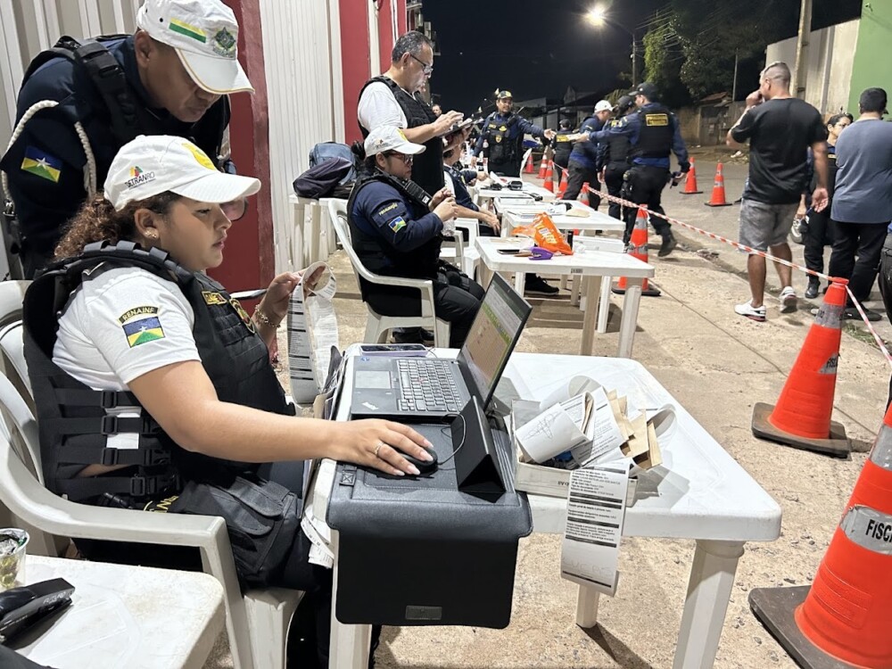 Municípios de Rondônia recebem ações de fiscalização no trânsito reforçando a segurança viária no estado