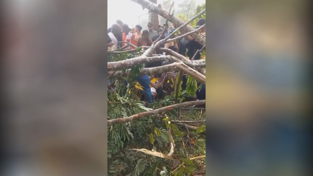 Vendaval deixa dois feridos graves em Ministro Andreazza, RO