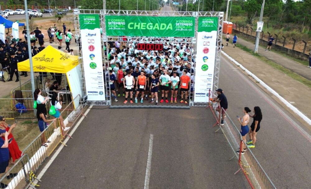 Corrida Setembro Cinza reúne sociedade em atividade voltada a saúde, educação ambiental e esporte