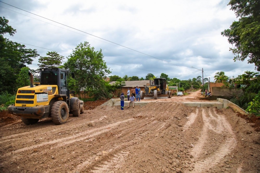 Obras na galeria da rua Maranhão estão terminadas, diz prefeitura de Jaru