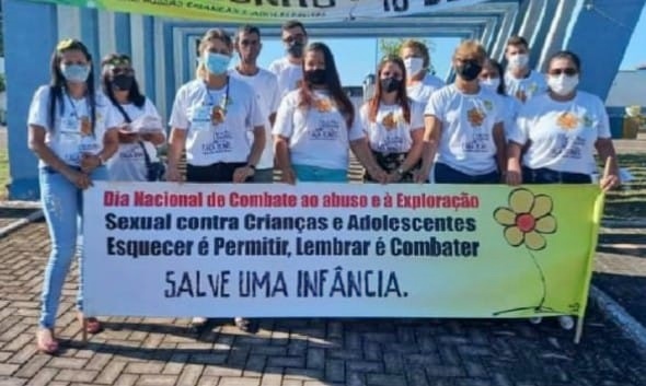 Prefeitura de Alvorada, RO promove ação apoiando combate ao abuso e exploração sexual de crianças e adolescentes