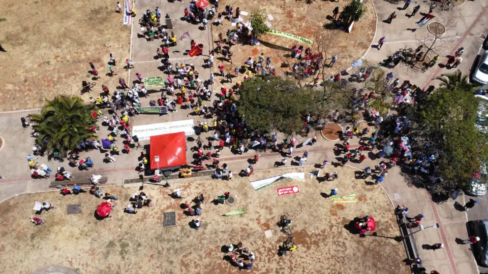 Manifestação de esquerda Grito dos Excluídos fracassa em Brasília