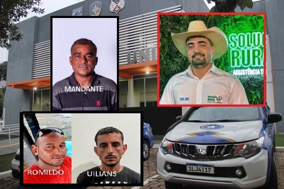 Júri de trio acusado pelo assassinato de agrônomo tem primeira fase em Ouro Preto, RO