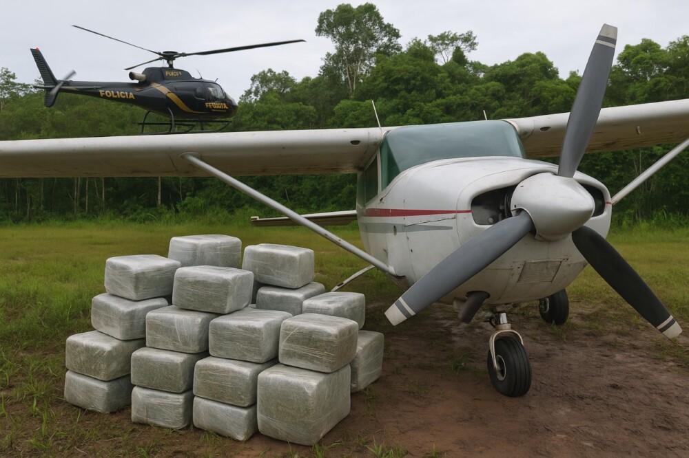 Polícia Federal apreende 380 kg de entorpecentes em operação no Amazonas