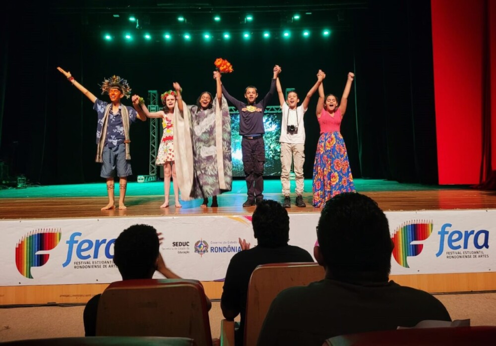 Festival Estudantil Rondoniense encerra a 10ª edição com valorização da arte e cultura escolar