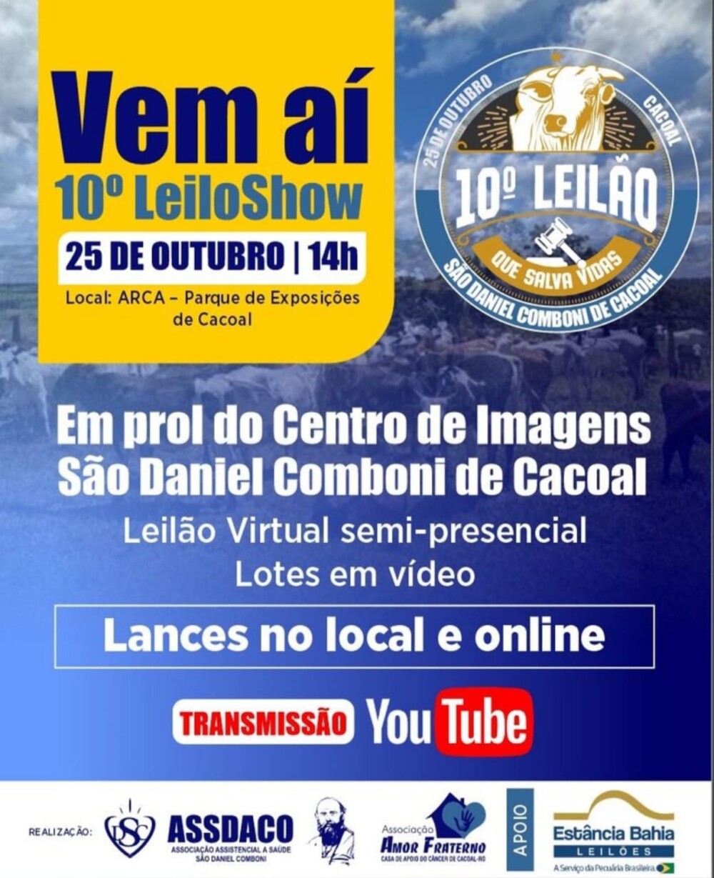 ASSDACO se prepara para a 10ª edição do LeiloShow em Cacoal