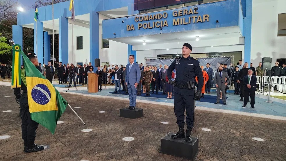 Comandante-Geral da PM de Rondônia cumpre agenda em Vilhena, RO