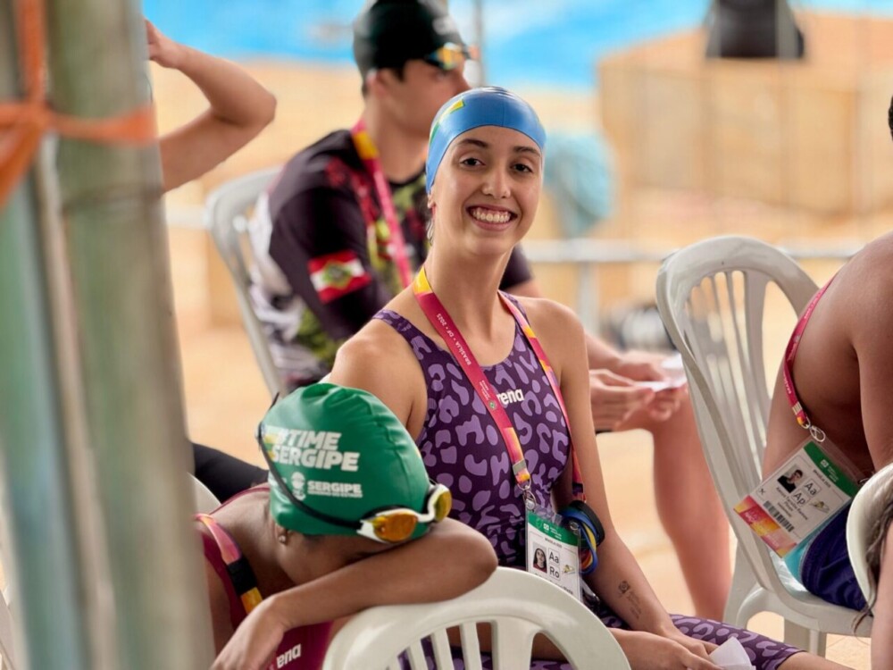 Talento revelado no Joer é destaque na natação durante Jogos da Juventude 2025