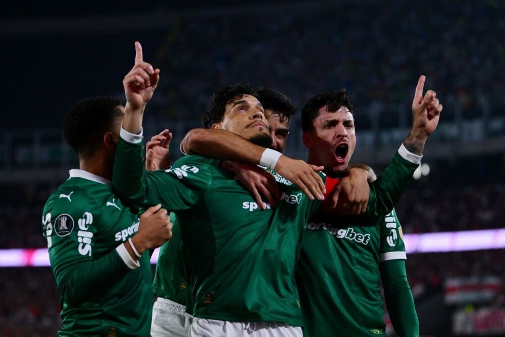 Palmeiras vence River e abre vantagem nas quartas da Libertadores