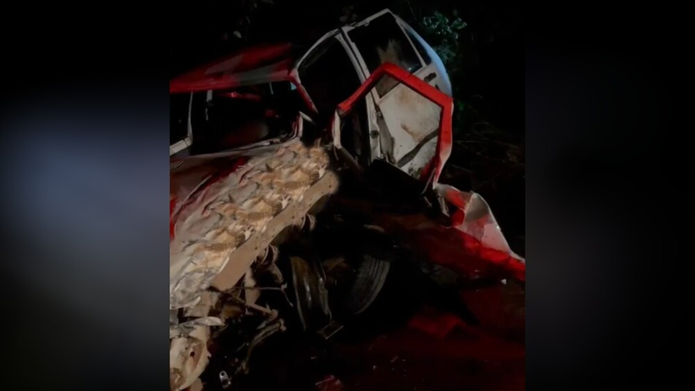 Acidente fere seis pessoas em três veículos, em Ji-Paraná, RO