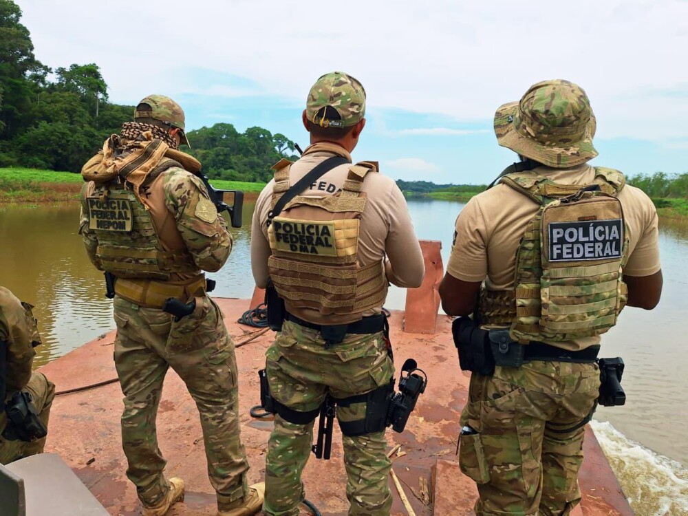 PF, em ação conjunta, enfrenta o garimpo ilegal em Rondônia