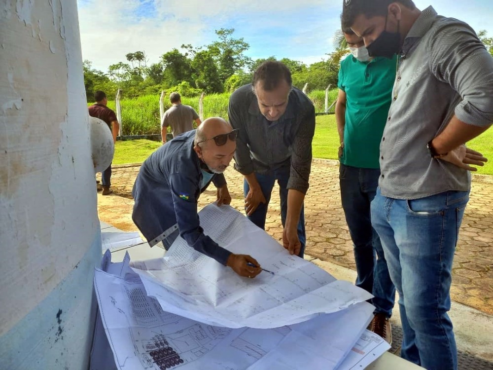 Projeto para instalação de nova subestação de tratamento de água em Alvorada d’Oeste, é iniciado