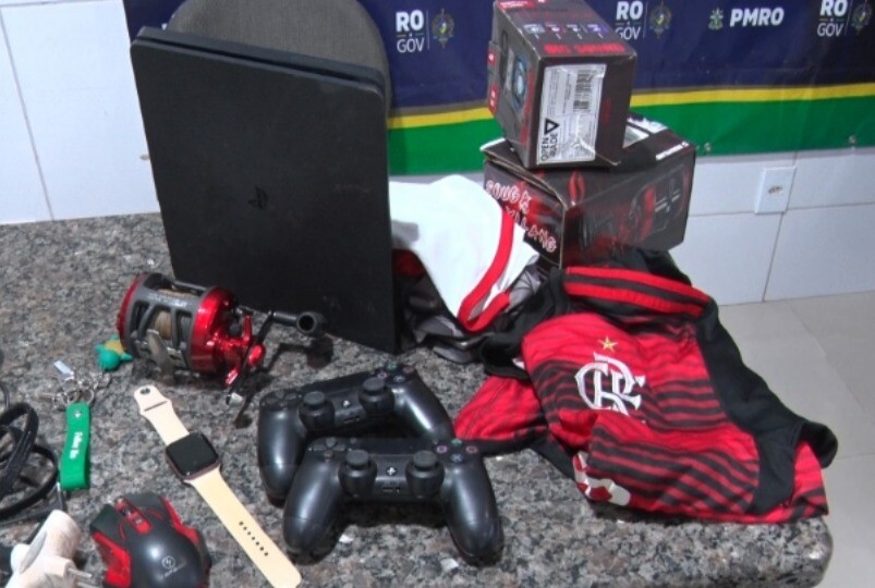 PM recupera bens furtados em ação no Bairro São Marcos