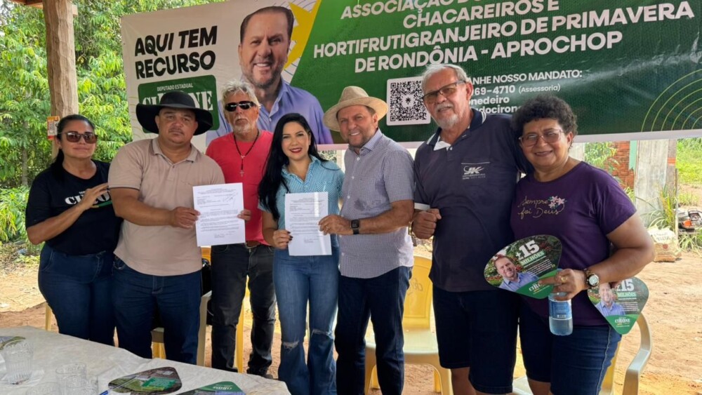Primavera de Rondônia: Apoio de Cirone fortalece associações rurais