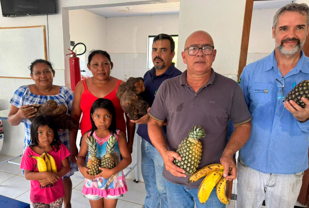 Governo de RO fortalece segurança alimentar com entrega do PAA Indígena à comunidade Arara-Karo em Ji-Paraná