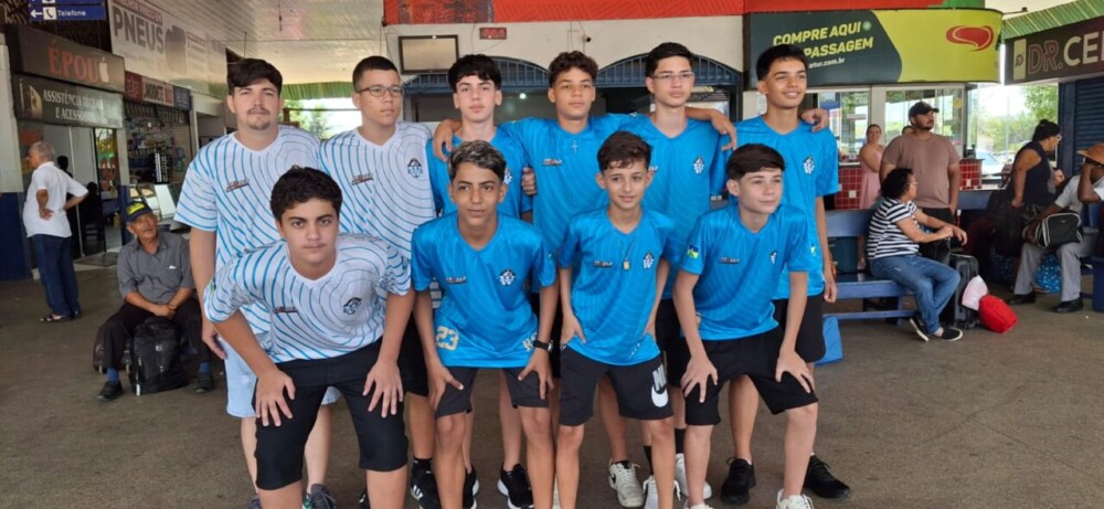 Delegação de Rondônia embarca para os Jogos Escolares Brasileiros 2025 em Minas Gerais