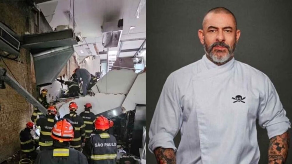 Henrique Fogaça lamenta acidente em restaurante, mas nega ser dono do estabelecimento; entenda