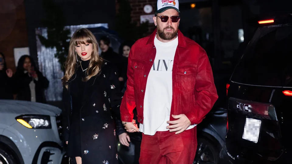 Travis Kelce comenta música de Taylor Swift que faz referência à sua parte íntima