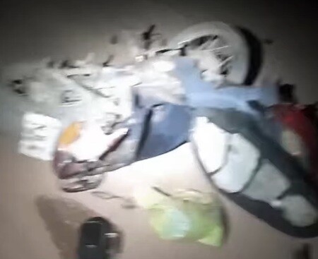 Motociclista morre em grave acidente na linha 48, zona rural de Alvorada do Oeste