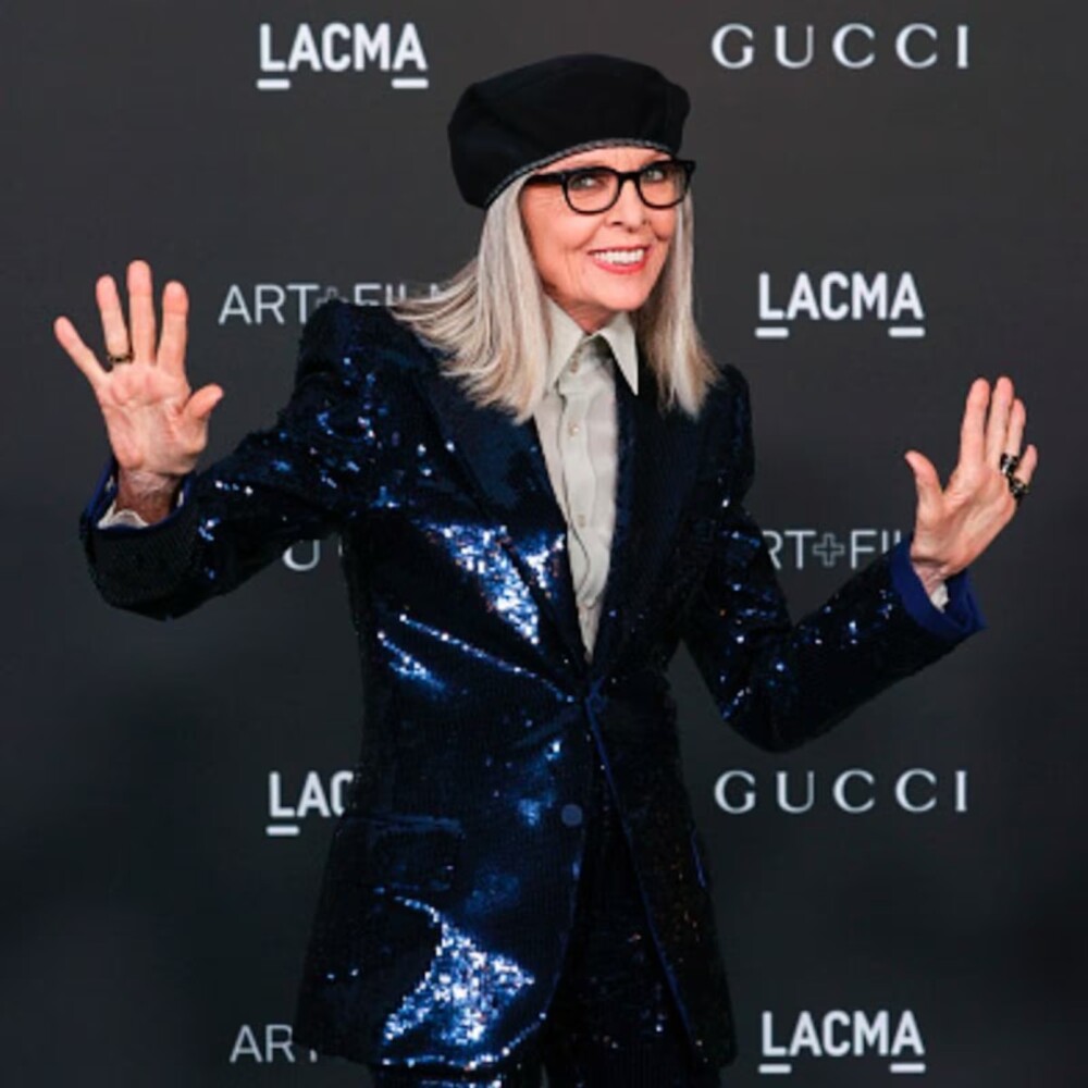 Morre Diane Keaton, atriz vencedora do Oscar, aos 79 anos